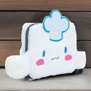 Loungefly Cinnamoroll‎ Chef Figural Fluffy White Wallet NWT